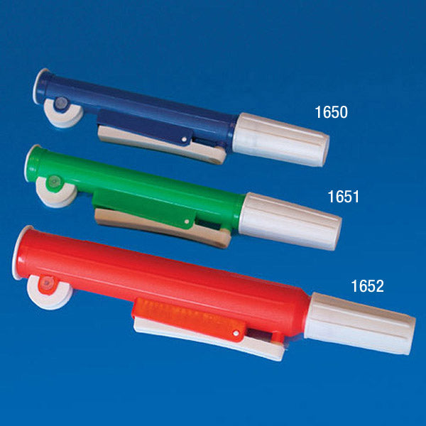 Pipette Filler, Quick-Release Silicone Bulb for up to 10 mL Pipettes — Green, 1/Each | Globe Scientific