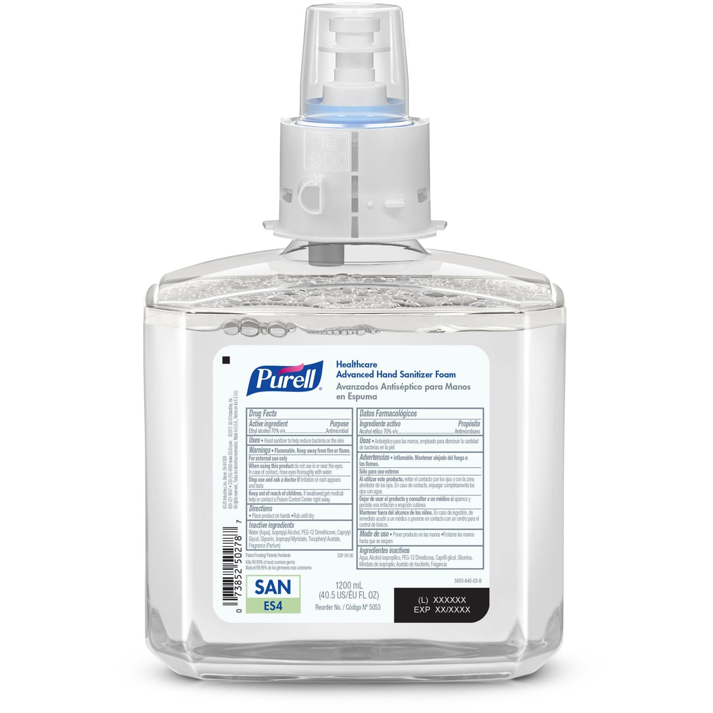 Purell® Healthcare Advanced Hand Sanitizer, Dispenser Refill