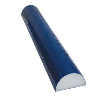 CanDo Half-Round Therapy Foam Roller Blue PE Foam / TufCoat