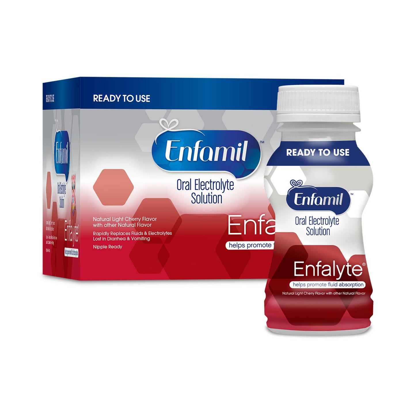 Enfamil® Enfalyte® Ready to Use Cherry Oral Electrolyte Solution, Bottle