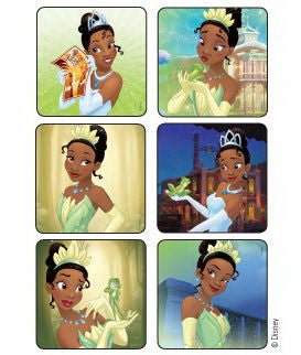 Kids Love Stickers Sticker Princess and The Frog - Tiana Disney