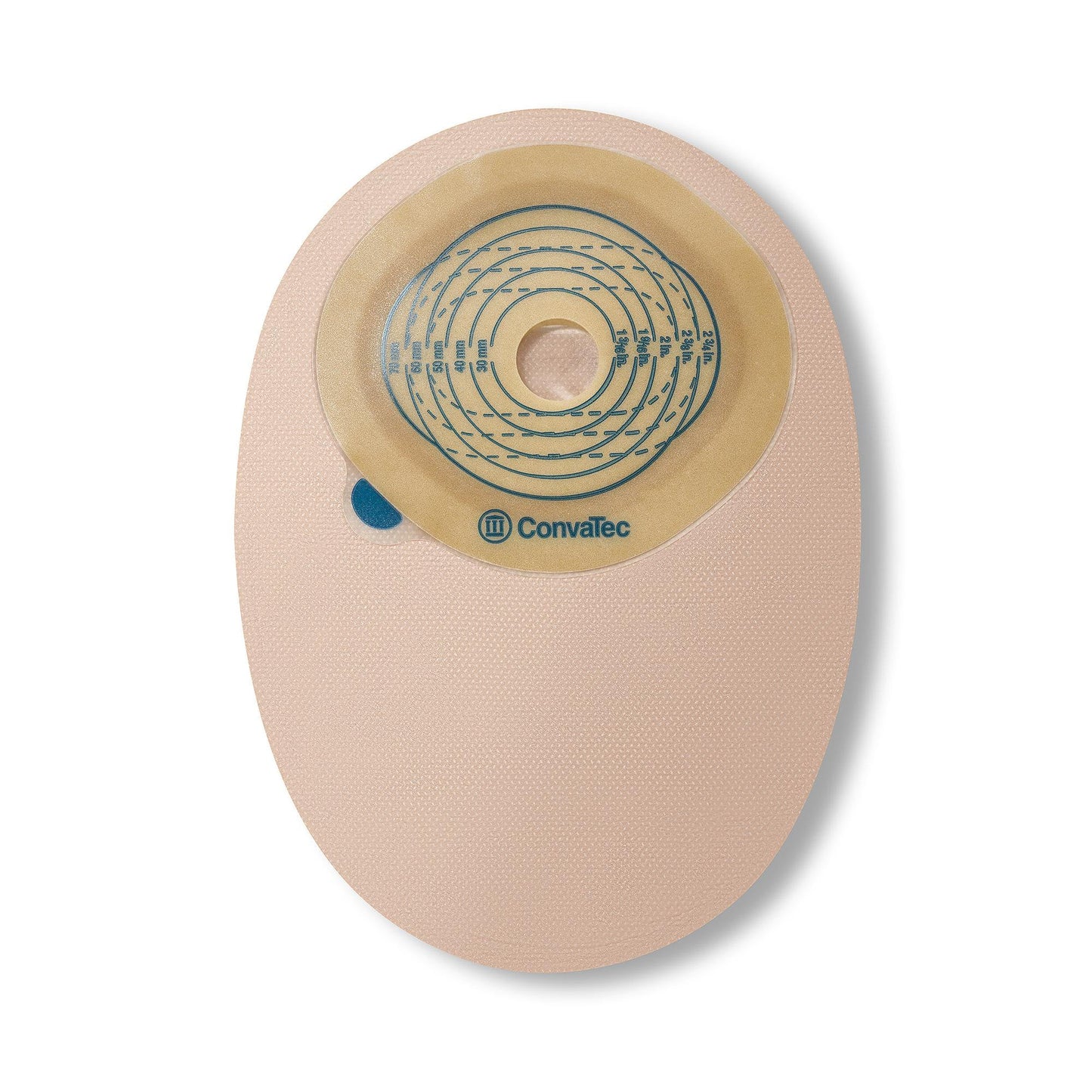 Esteem® One-Piece Opaque Closed End Ostomy Pouch, Cut to Fit Stomas