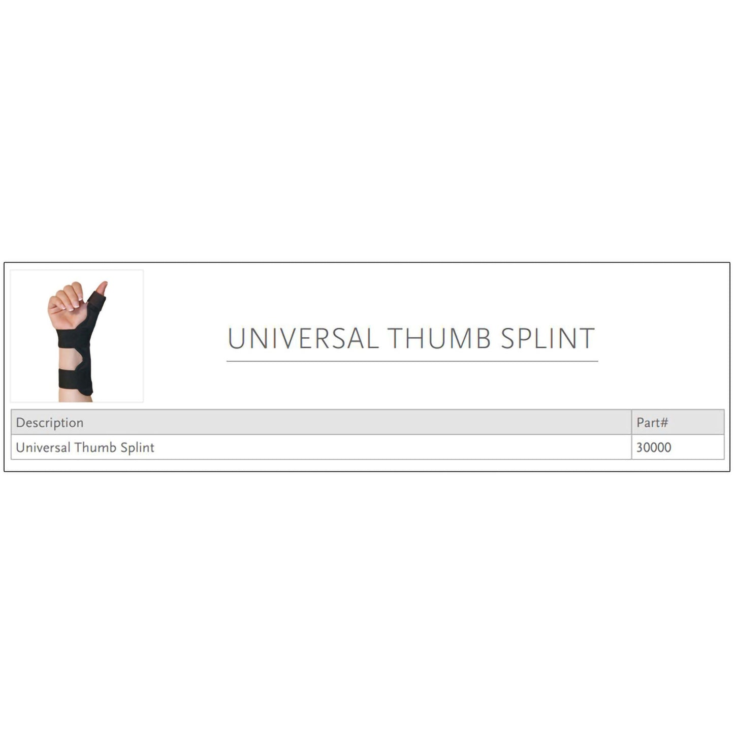 Ossur® Thumb Splint