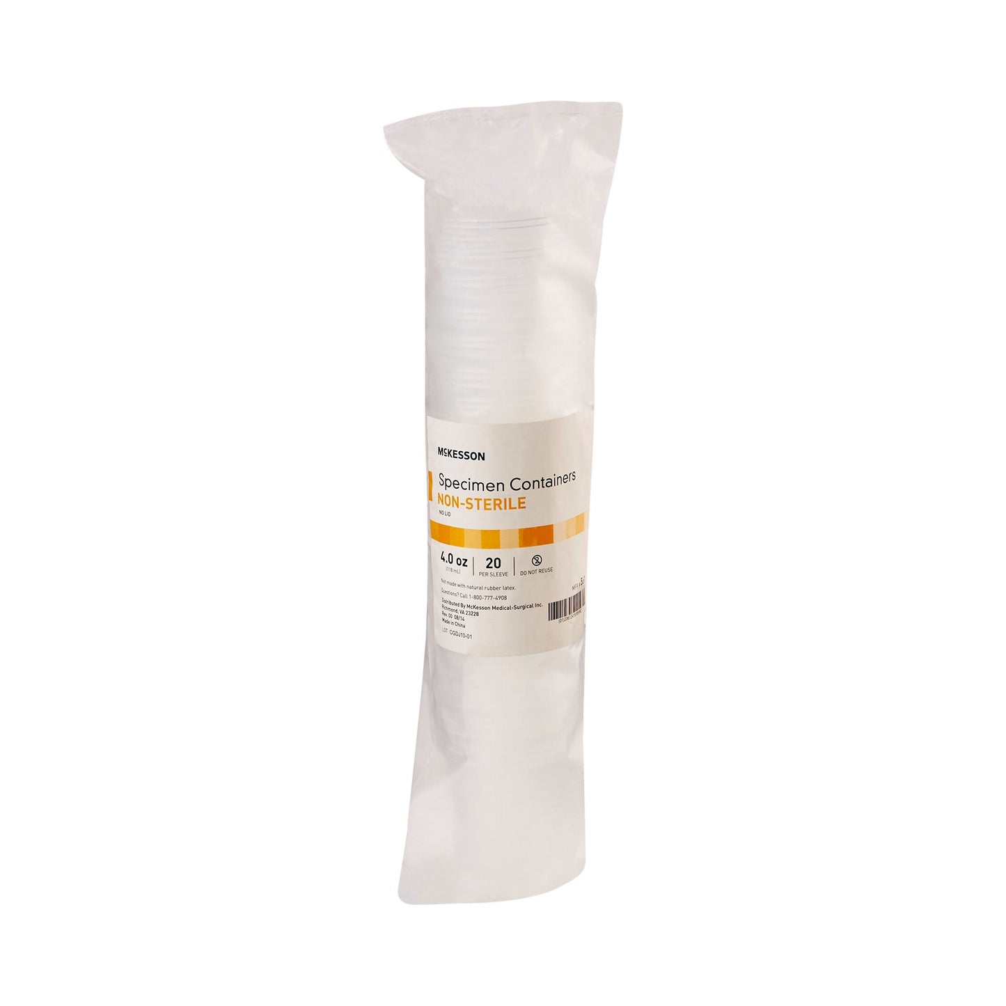 McKesson Specimen Container without Lid
