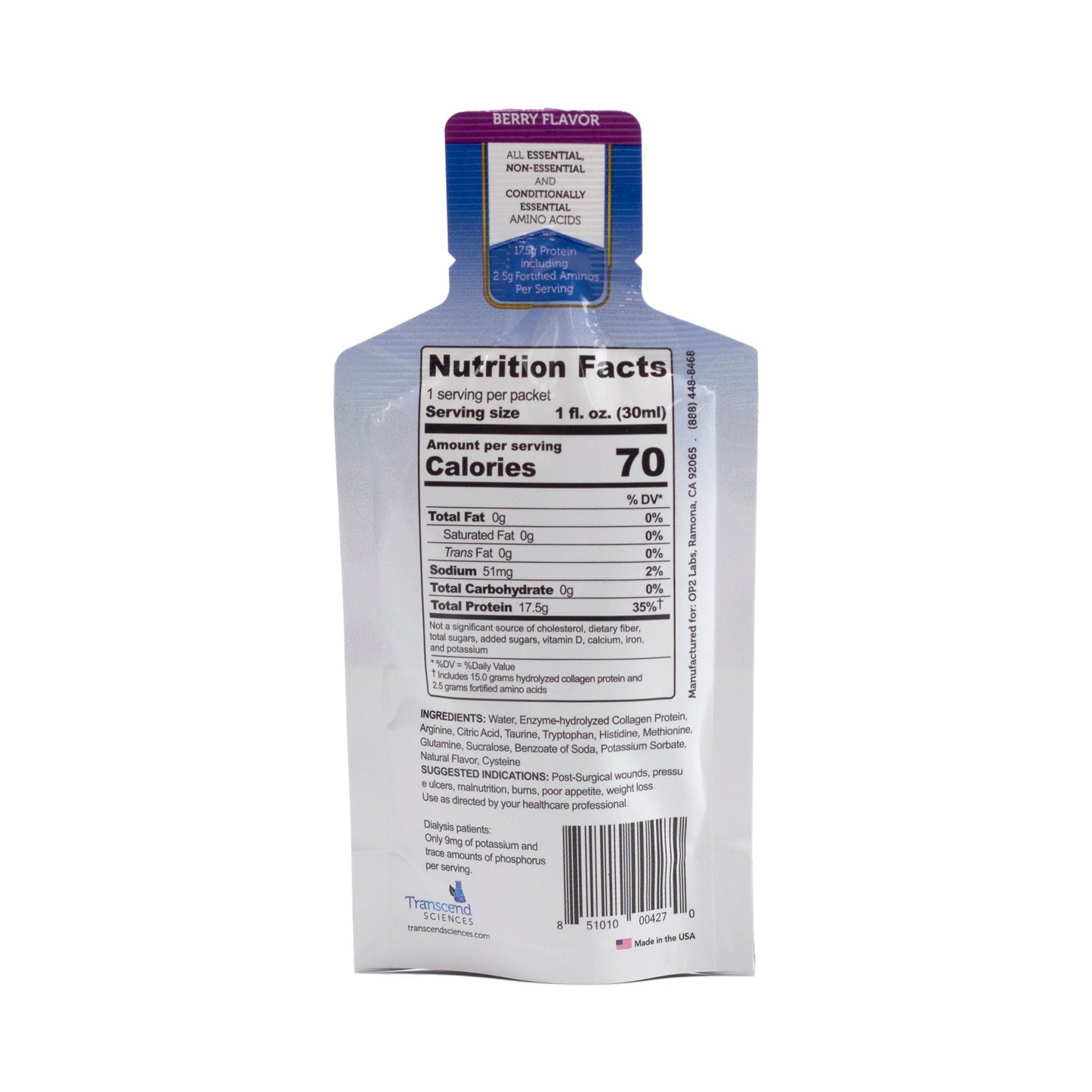 ProT Gold Berry Liquid Protein