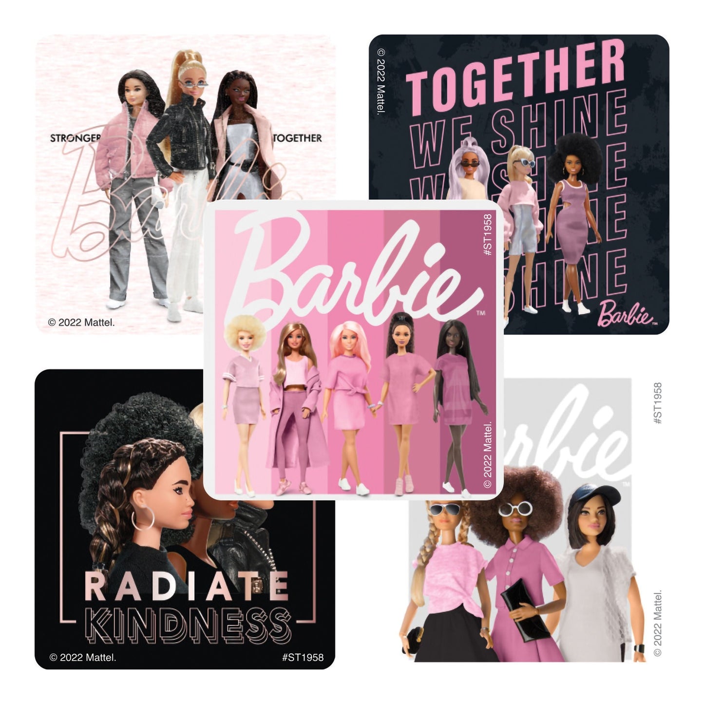 SmileMakers Sticker Barbie & Friends