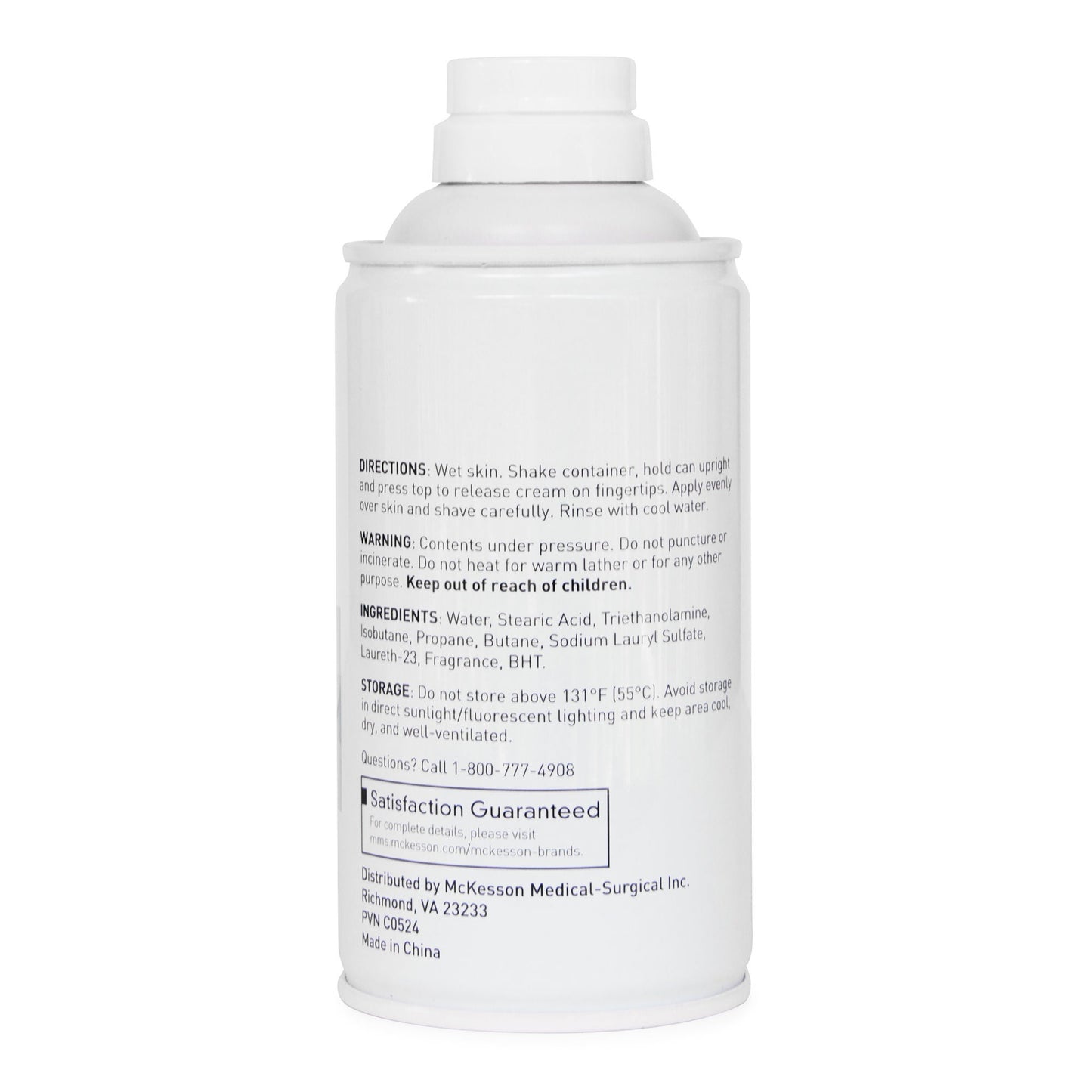 McKesson Shaving Cream, Aerosol Can