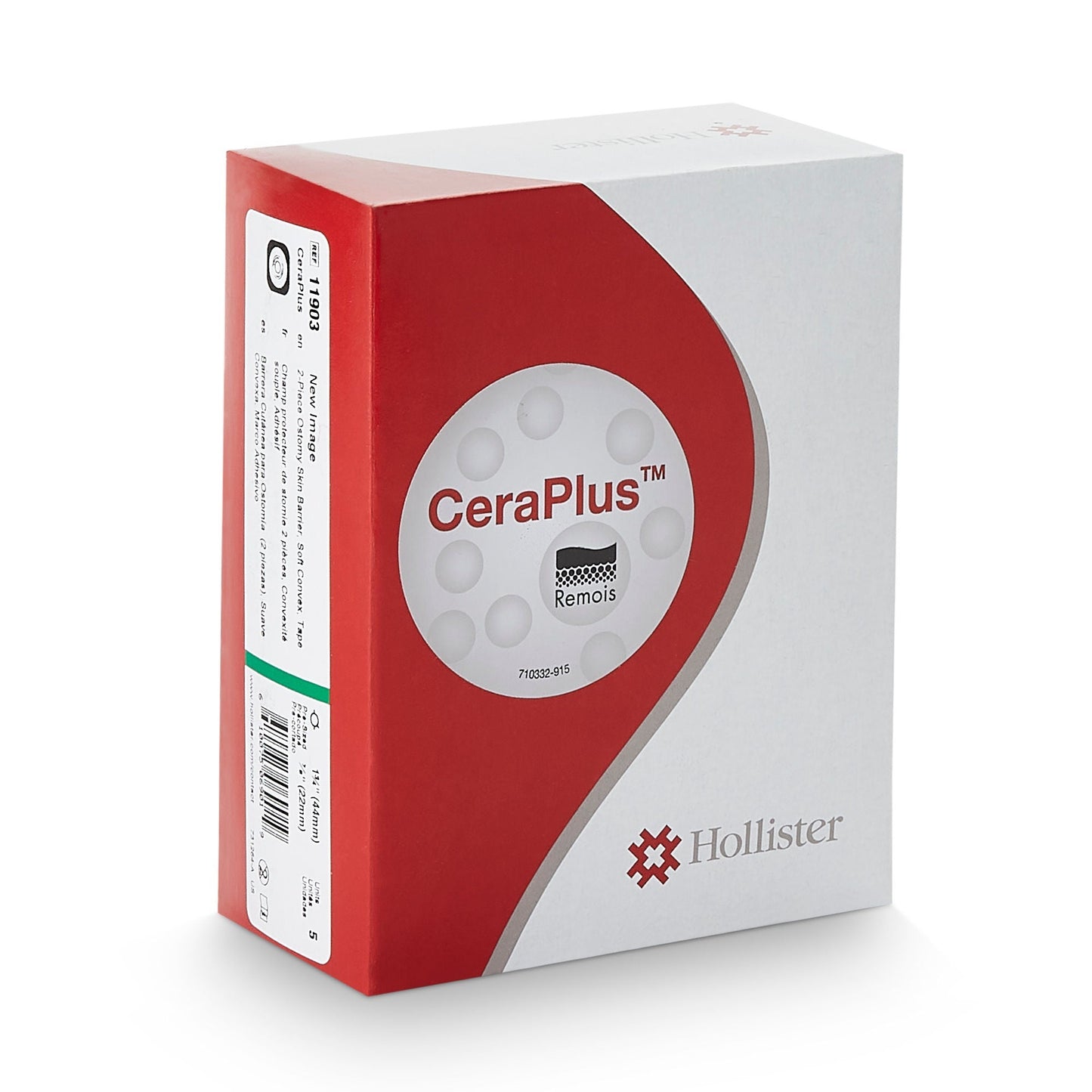 New Image™ CeraPlus™ Skin Barrier, Flange, Pre-cut to Fit 22 mm Stomas