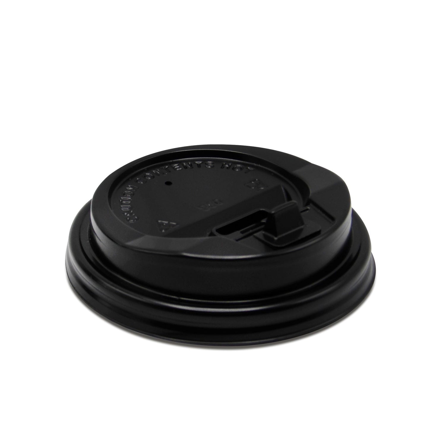Medd Max LLC Dome Lid For Plate Black Polystyrene Disposable