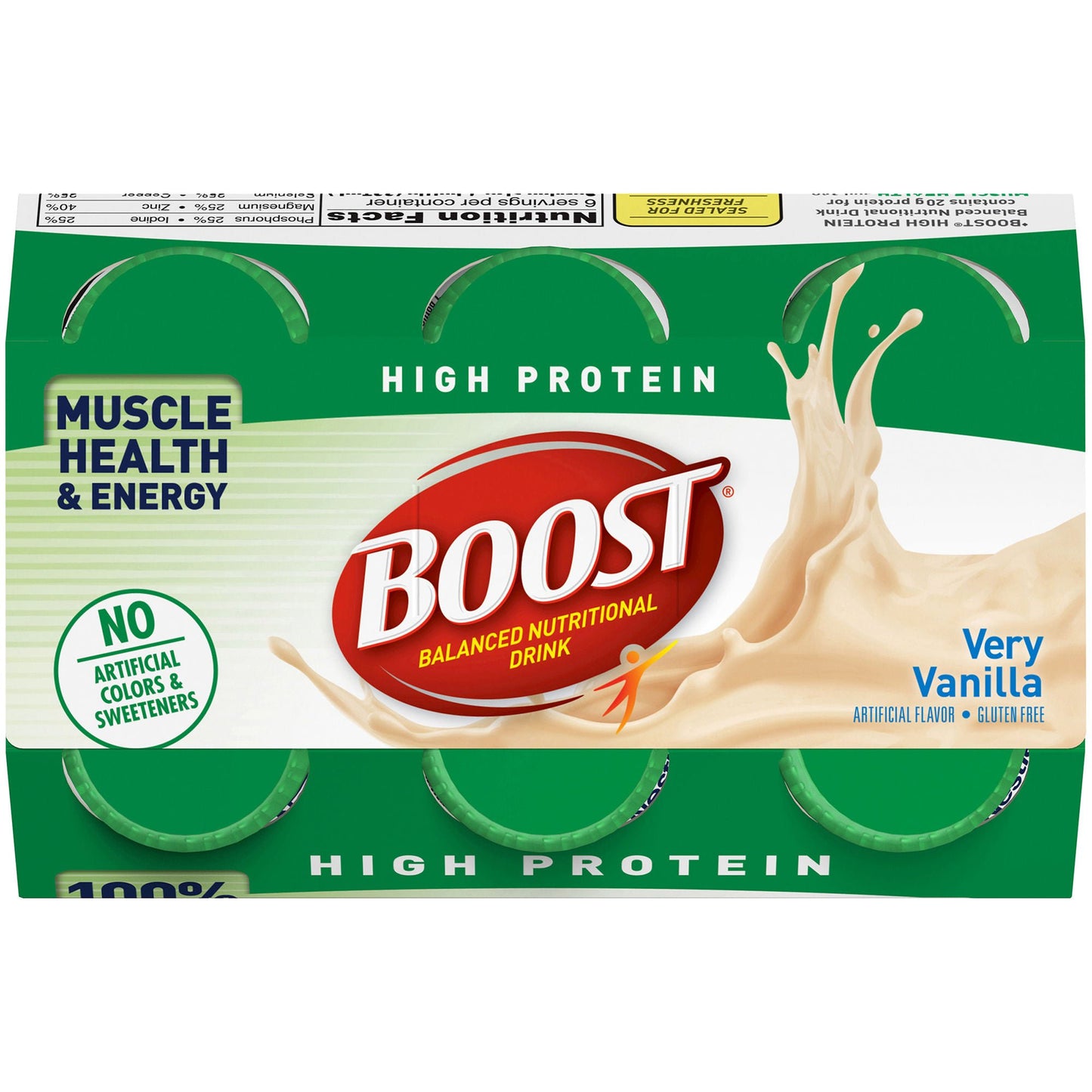 Boost® High Protein Vanilla Complete Nutritional Drink, Bottle
