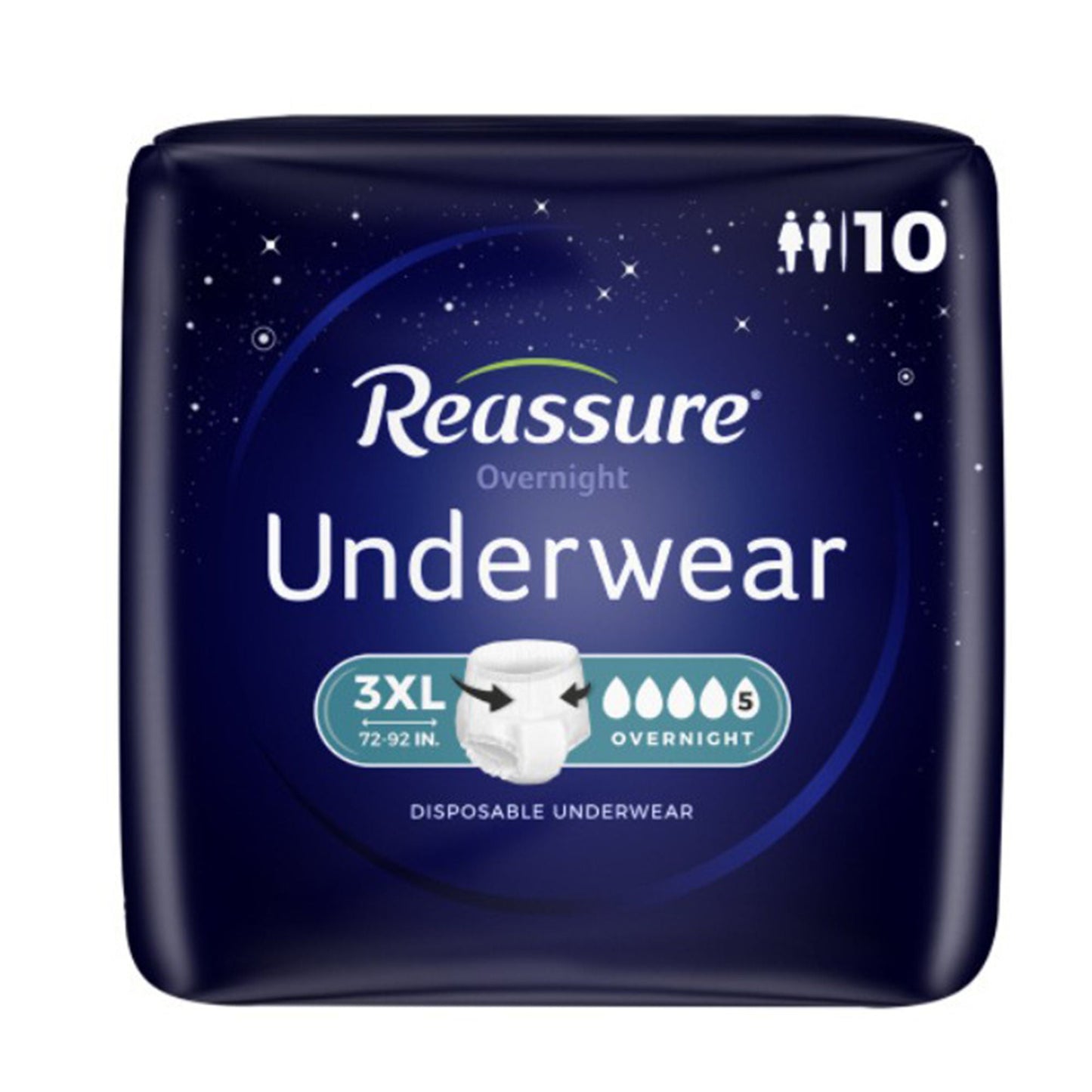 Reassure® Overnight Underwear, Incontinence