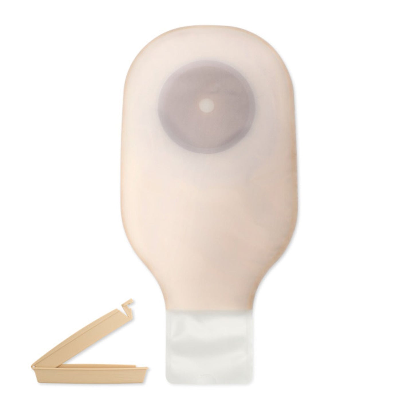 Premier™ One-Piece Transparent Ostomy Pouch, Cut to Fit up to