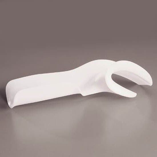 Rolyan Functional-Position Hand Splint Preformed Aquaplast Thermoplastic Left Hand White