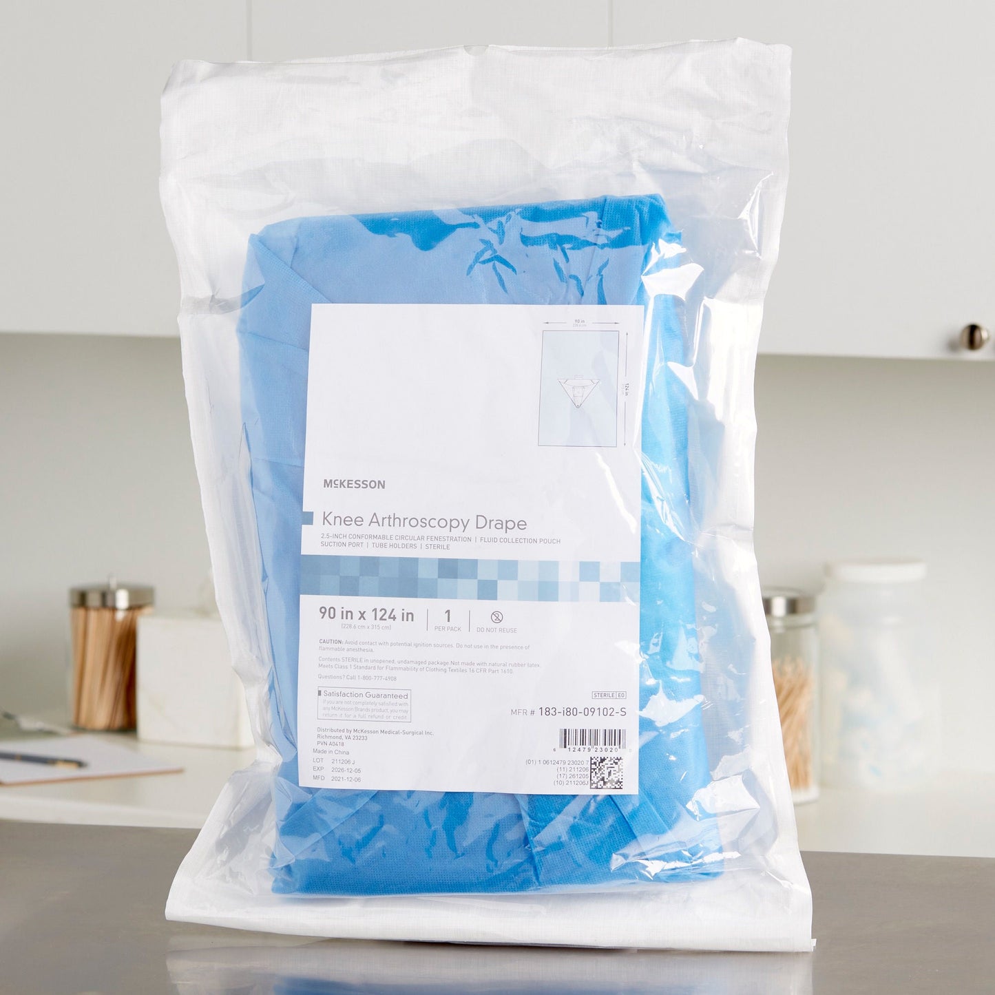 McKesson Sterile Arthroscopic Knee Drape