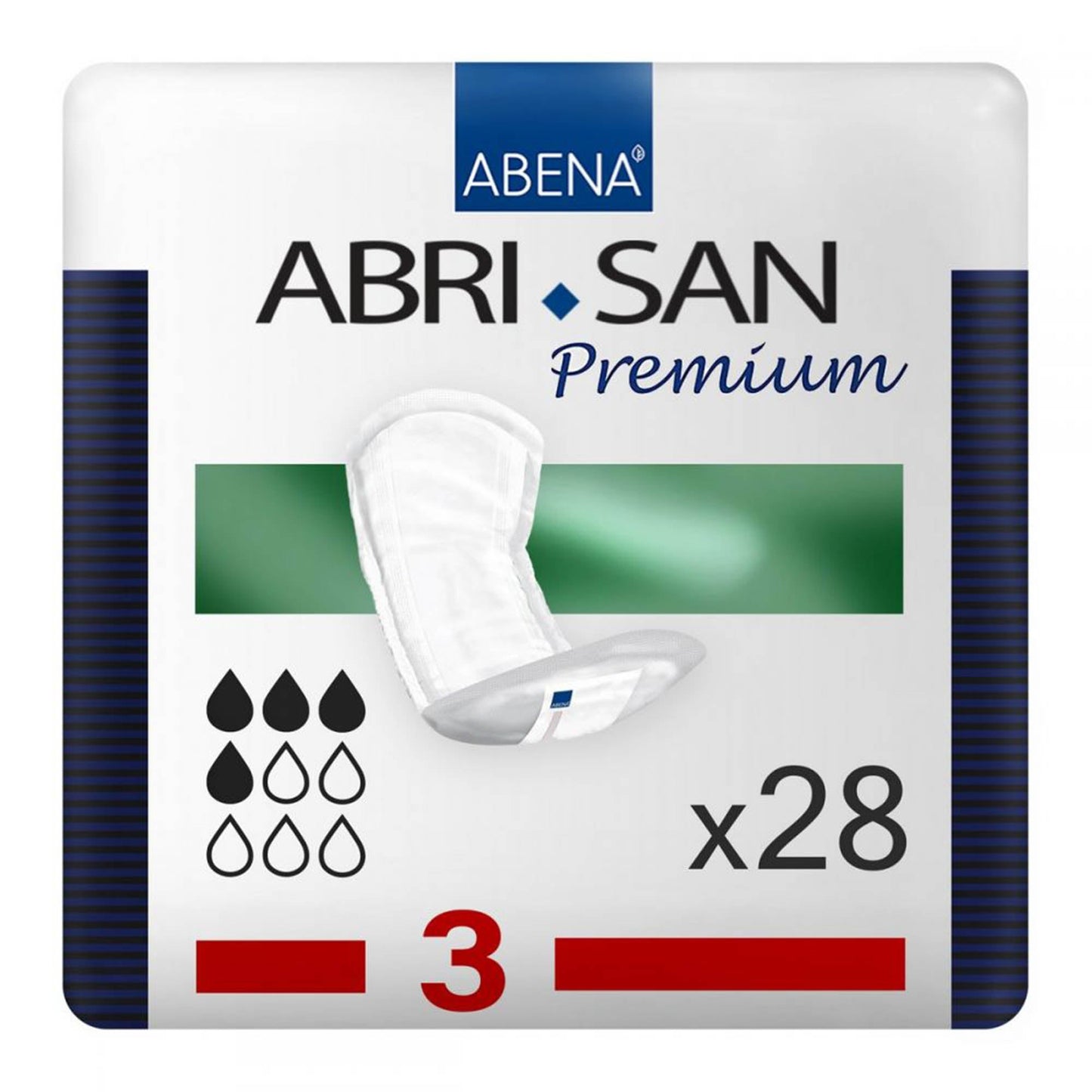 Abri-San™ Premium 3 Bladder Control Pad, 12-Inch Length