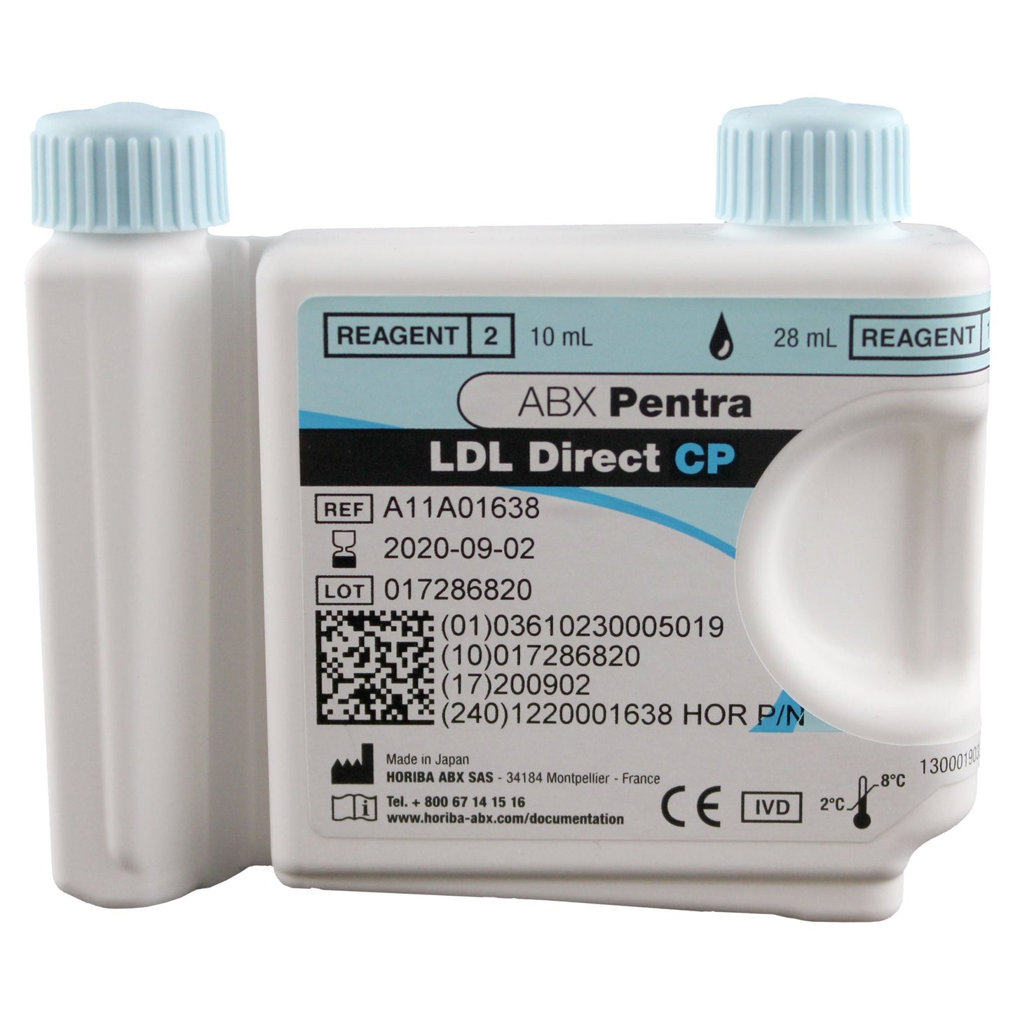 ABX Pentra General Chemistry Reagent Direct Low-Density Lipoprotein (LDL) Cholesterol For ABX Pentra 400 Clinical Chemistry Analyzer 100 Tests