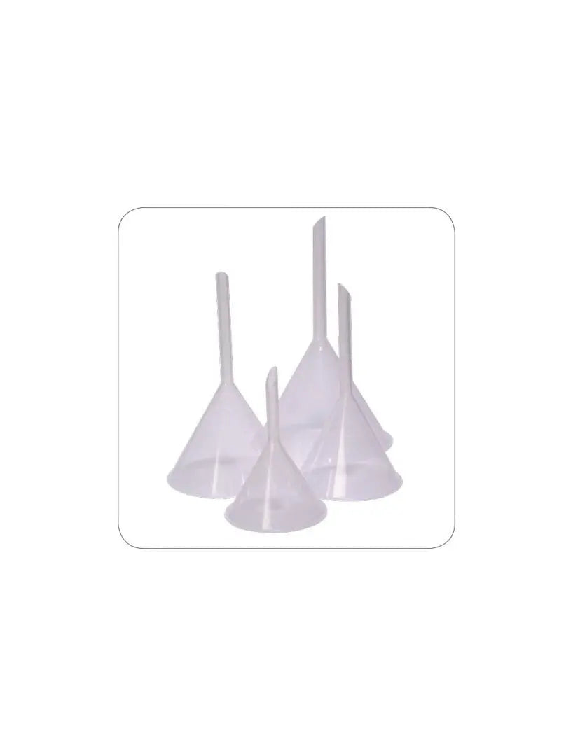 Funnels, Standard Stem, PP Pack(6) LabSupplies.com
