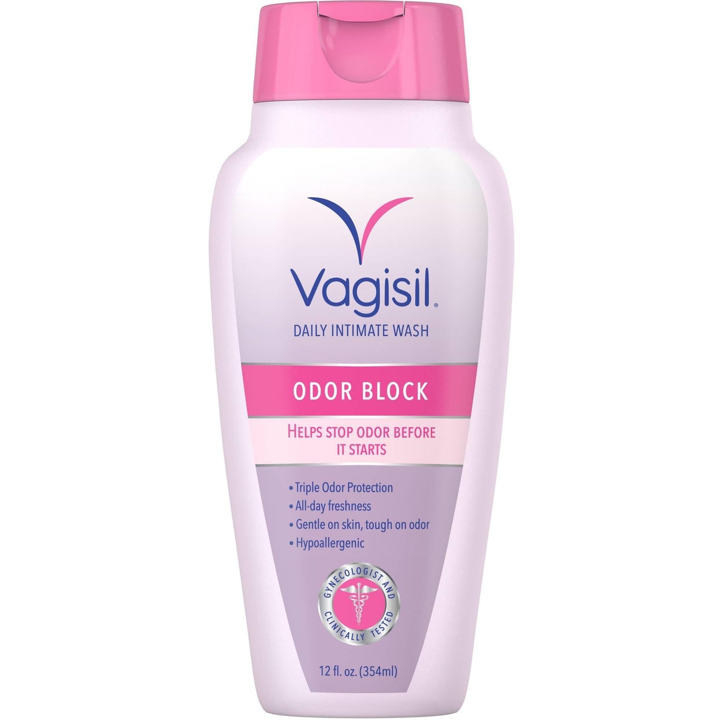 Vagisil Feminine Wash Liquid Bottle Scented