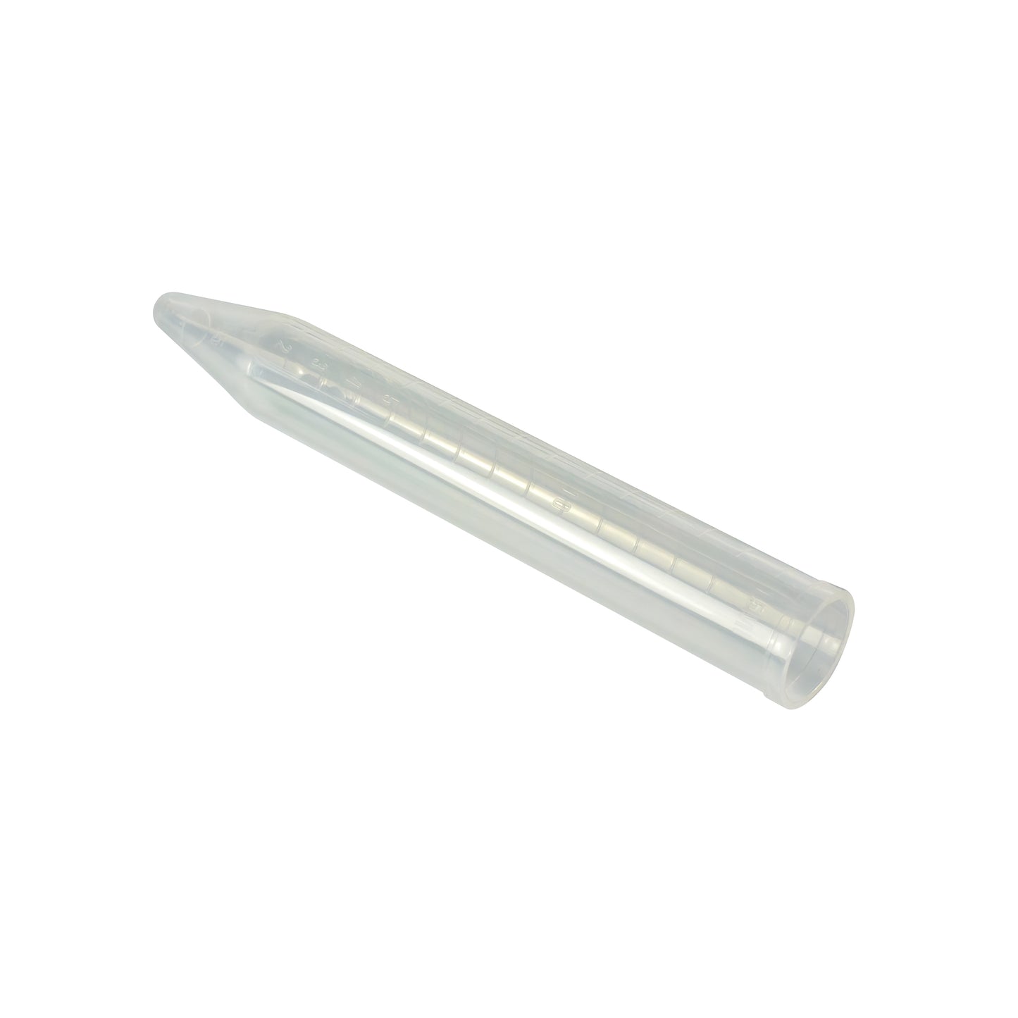 Caplugs Evergreen 214-2427-03K 15 mL Unthreaded Conical Centrifuge Tube, PP Natural, 1000/Bag, MADE IN USA