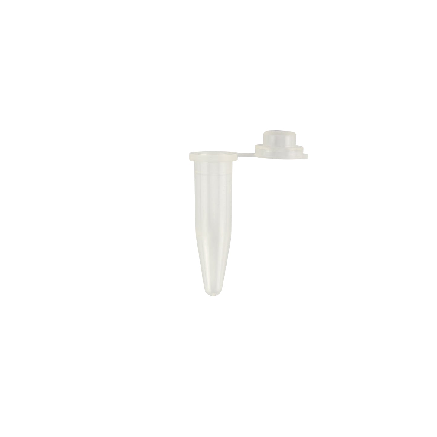 Caplugs® Evergreen 2143403030E1 0.5mL Conical Microcentrifuge Tube Tethered Cap Natural Polypropylene (PP) 1000/Bag MADE IN USA