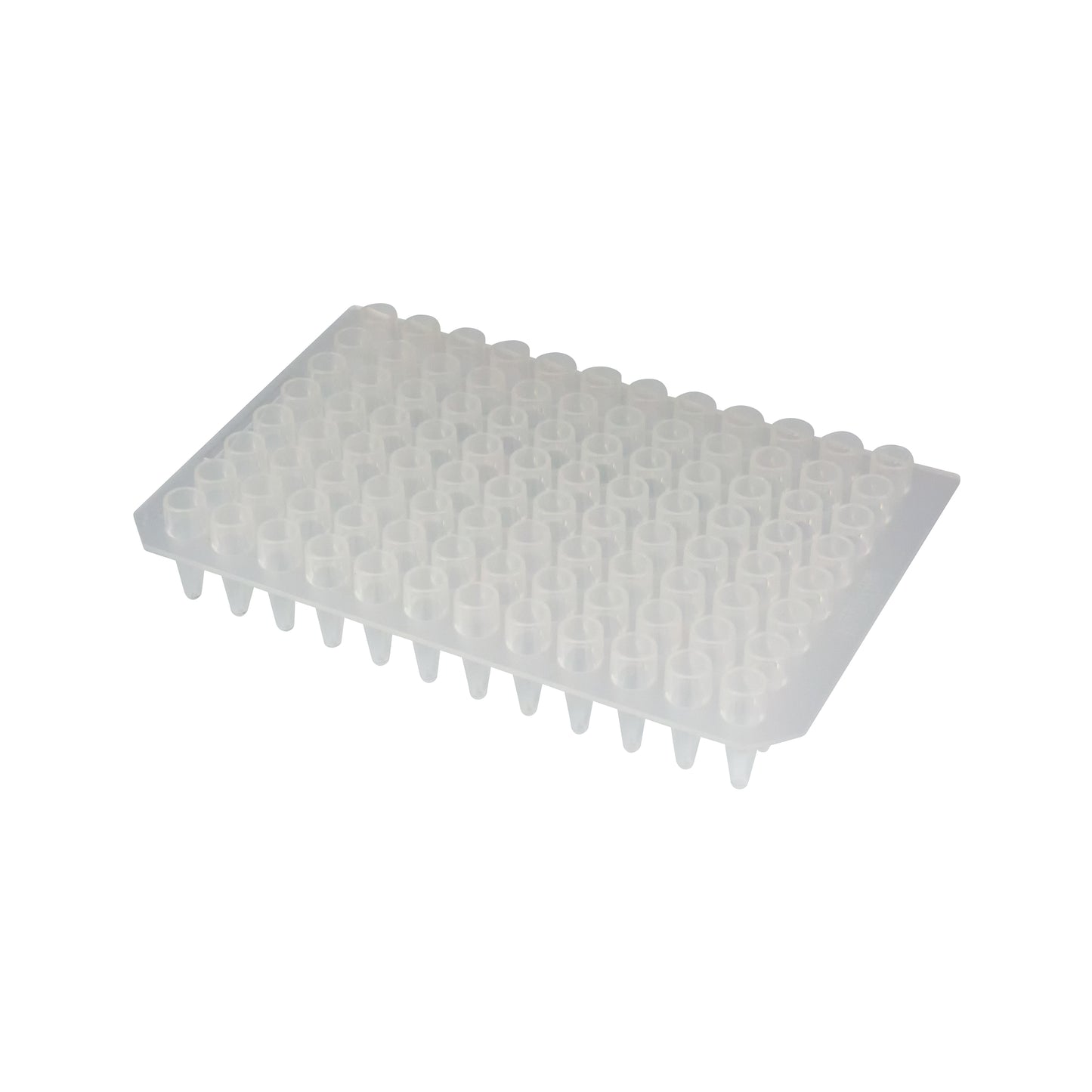 Caplugs® Evergreen 2143496080E1 0.2mL PCR 96-Well Reaction Plate Natural Polypropylene Copolymer (PPC) 10/Box MADE IN USA