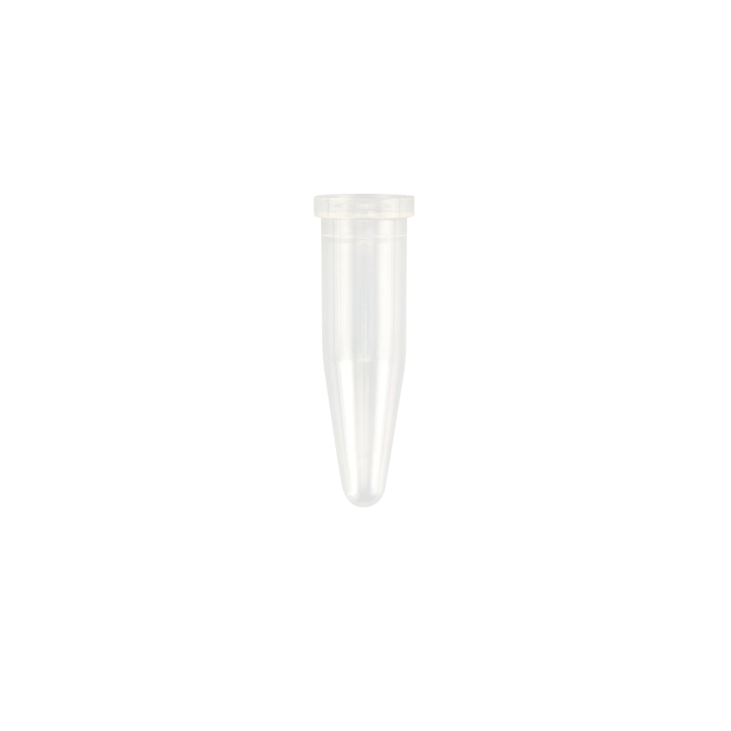 Caplugs® Evergreen 2143711080E1 1.5mL Conical Microcentrifuge Tube Natural Polypropylene Copolymer (PPC) 1000/Bag MADE IN USA