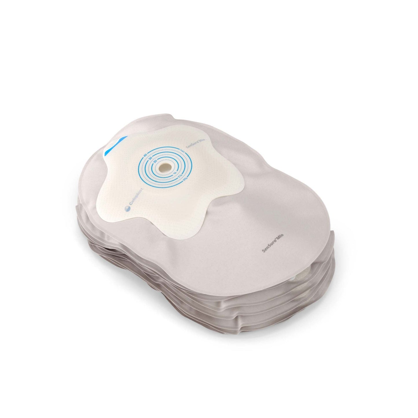 SenSura® Mio Convex Flip 1-Piece Opaque Ostomy Pouch, Stomas
