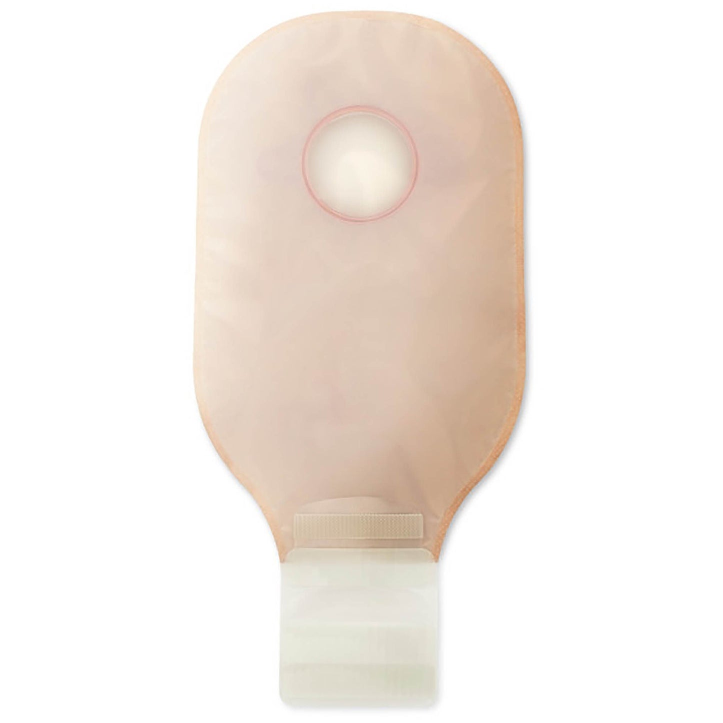 New Image™ 18003 Two-Piece Ultra Clear Ostomy Pouch, Pre-cut to Fit , Red