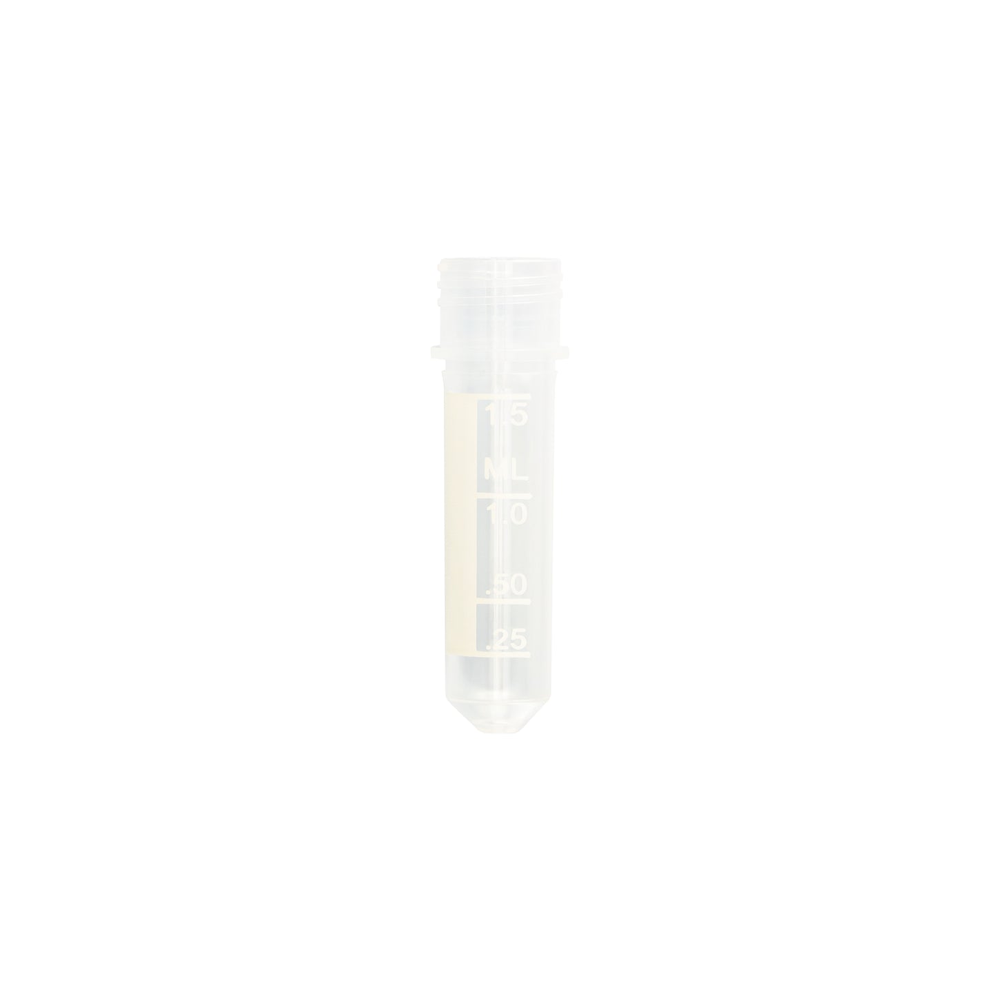 Caplugs® Evergreen 2203952PR080E1 2.0mL MST™ Cryogenic Conical Tube Natural PPC 1000/Bag MADE IN USA