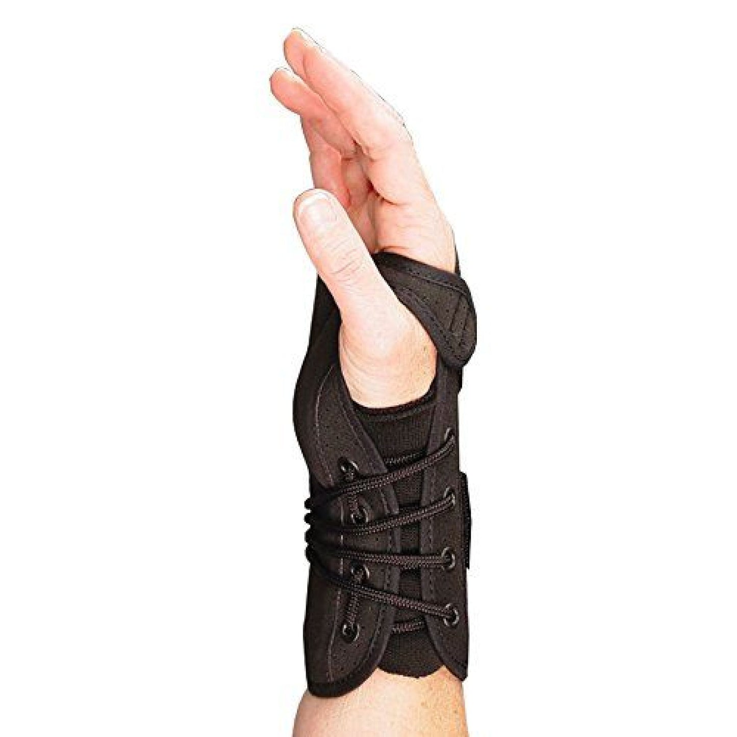 Sammons Preston Wrist Brace Aluminum / Flannel Right Hand Black