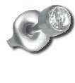 Nemsco Ear Piercer Metallic / Clear