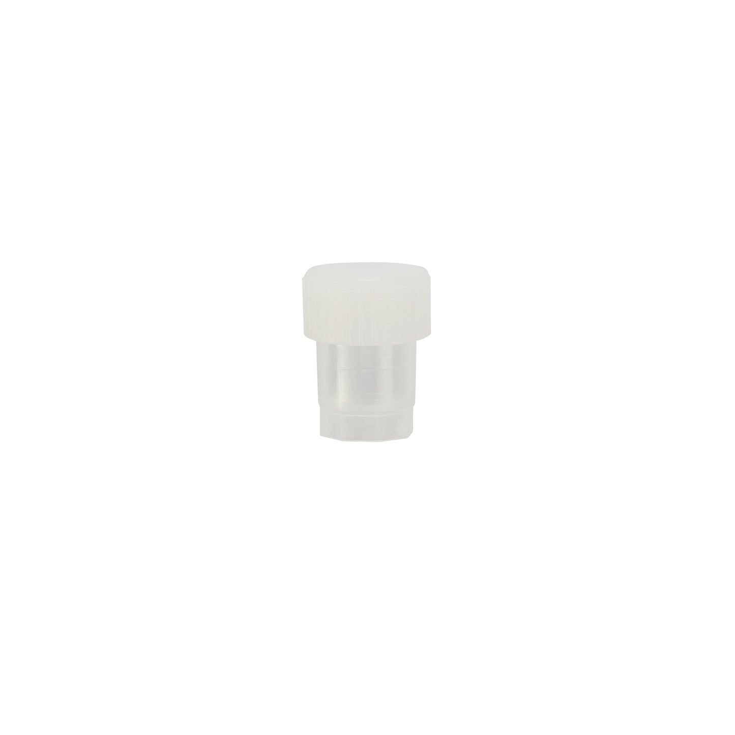 Caplugs Evergreen 222-3003-085 2.5 mL Transport Vial Sterile PPC Natural 25/Bag MADE IN USA