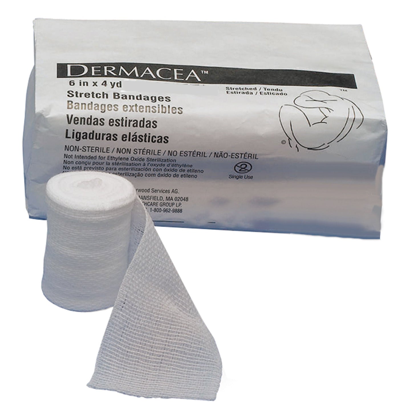 Dermacea™ Sterile Conforming Bandage, One-Ply
