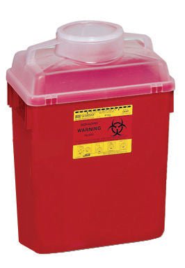BD Multi-purpose Sharps Container, 6 Gallon