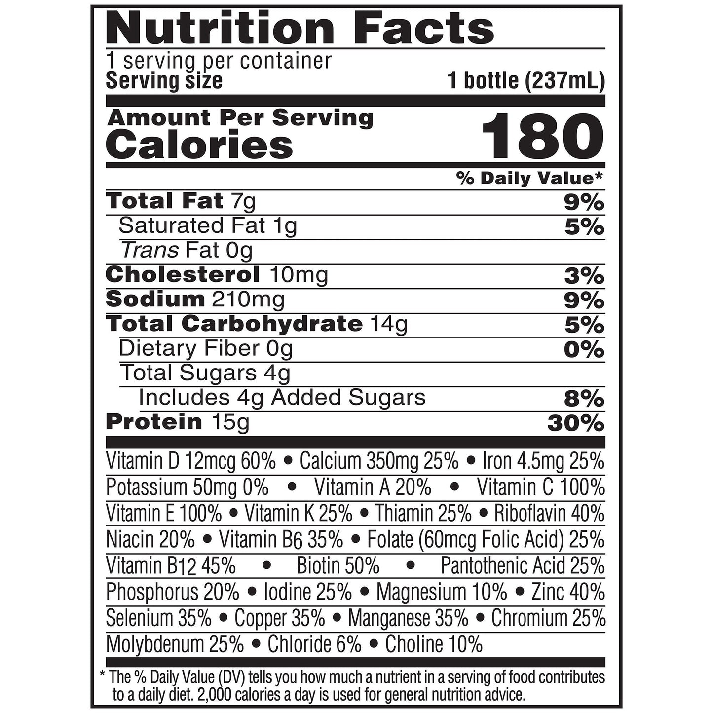 Boost® Women Vanilla Balanced Nutritional Drink, Bottle