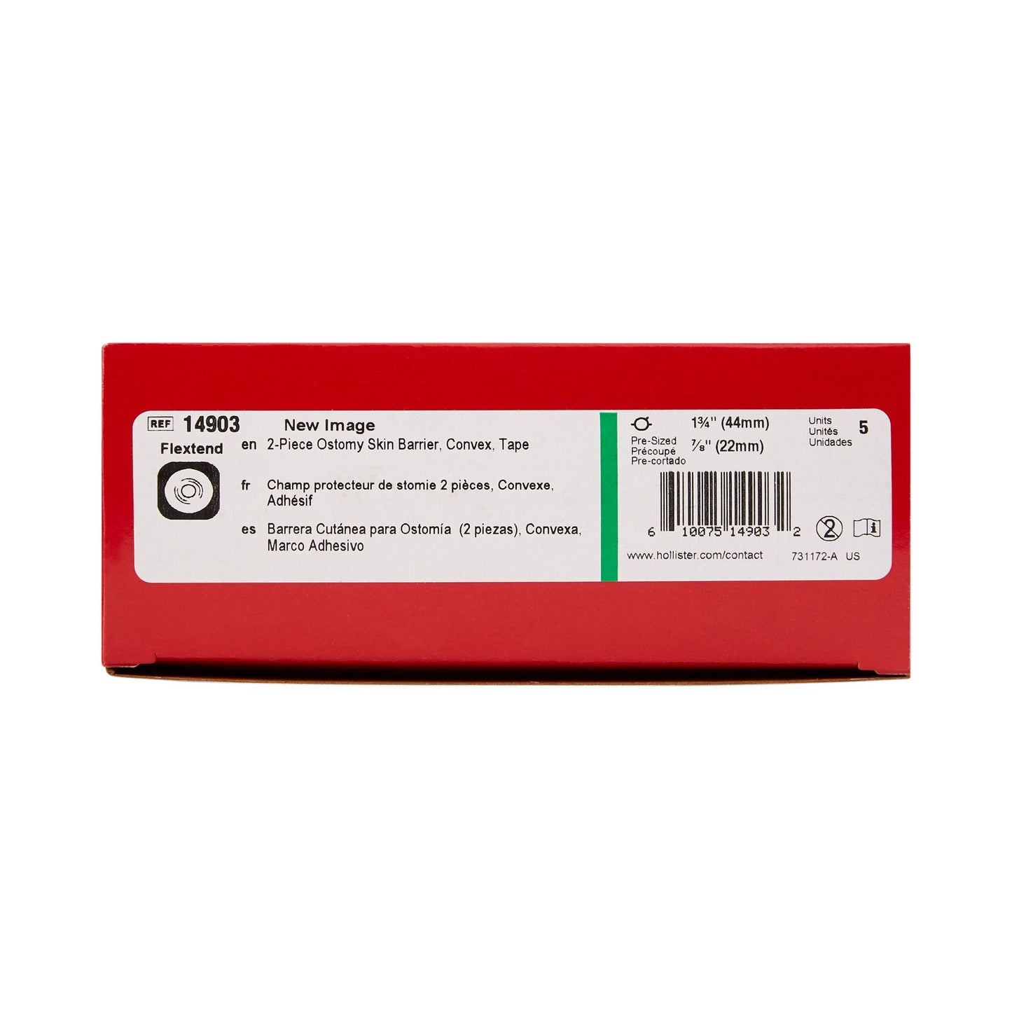 FlexTend™ Colostomy Barrier With Stoma Opening