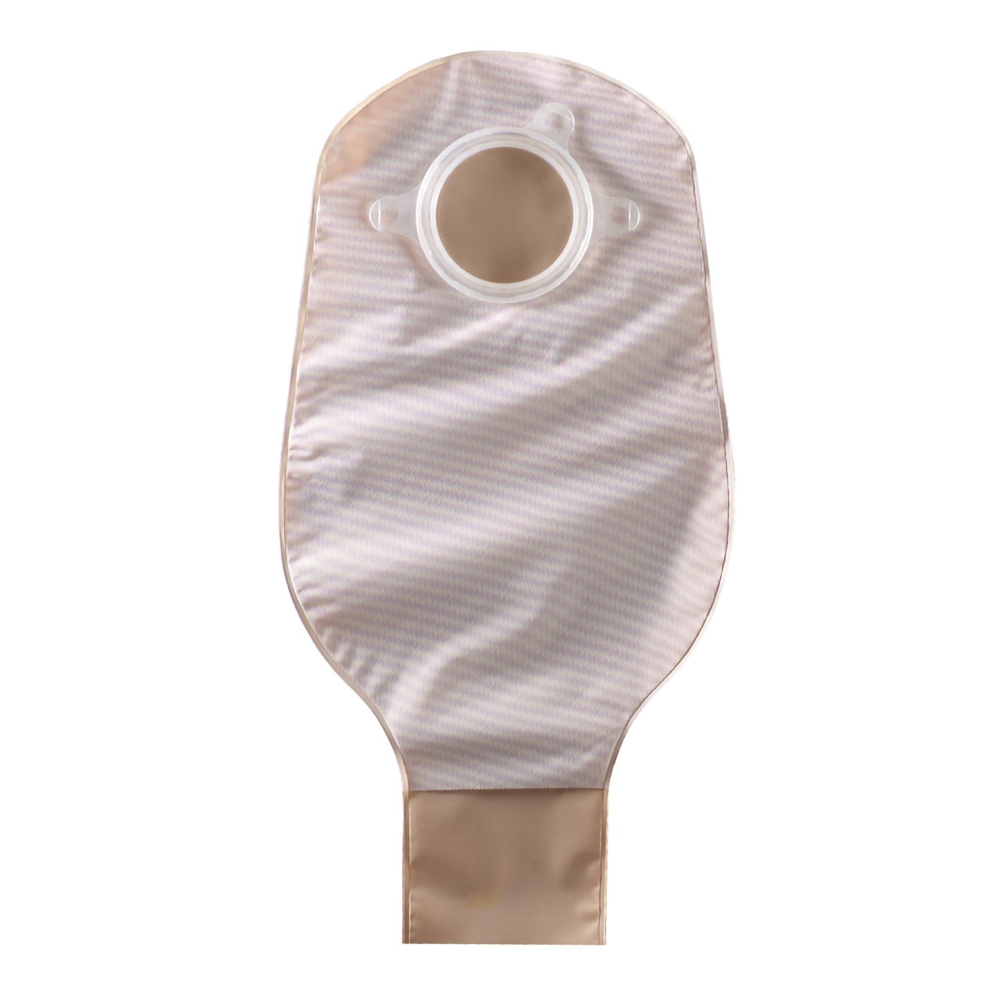 Sur-Fit Natura® Two-Piece Opaque Colostomy Pouch, Length, 1¼ Inch Flange