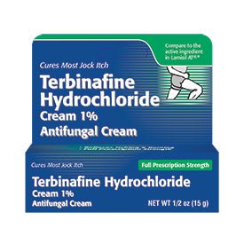 Terbinafine Hydrochloride Antifungal Cream, Tube