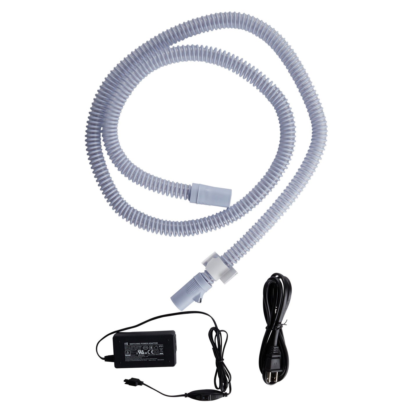 Luna II G2 CPAP Heated Tubing Kit 6 Foot Length 19 mm ID 22 mm Cuffs