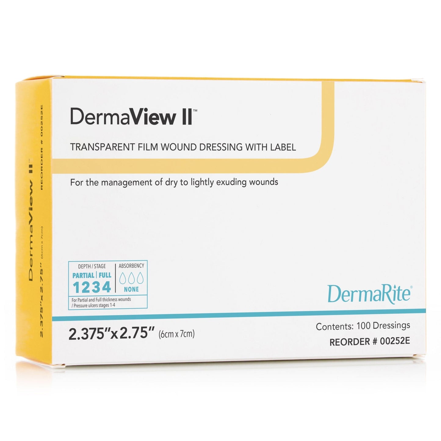 DermaView II™ Transparent Film Dressing