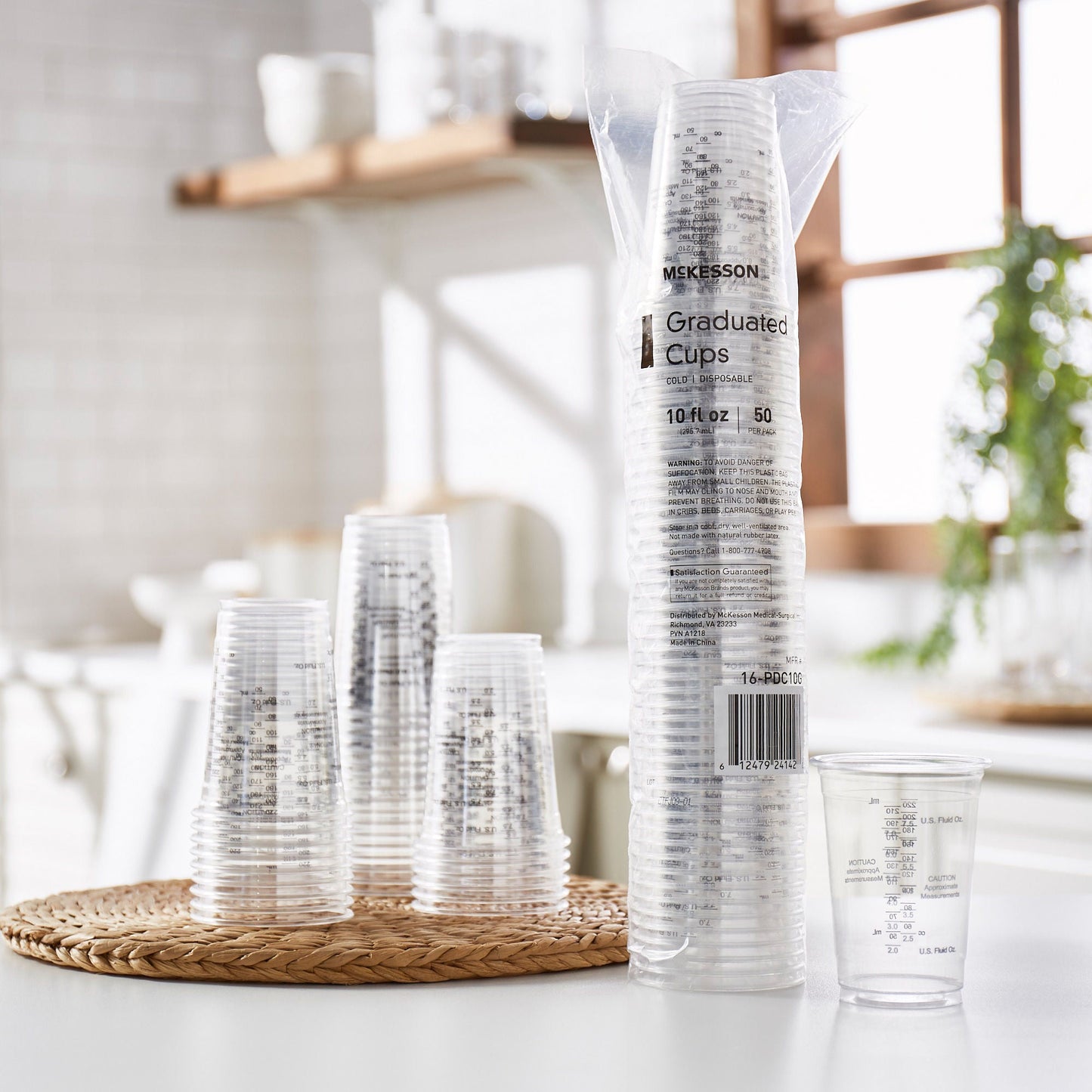 McKesson Graduated Drinking Cup, Clear