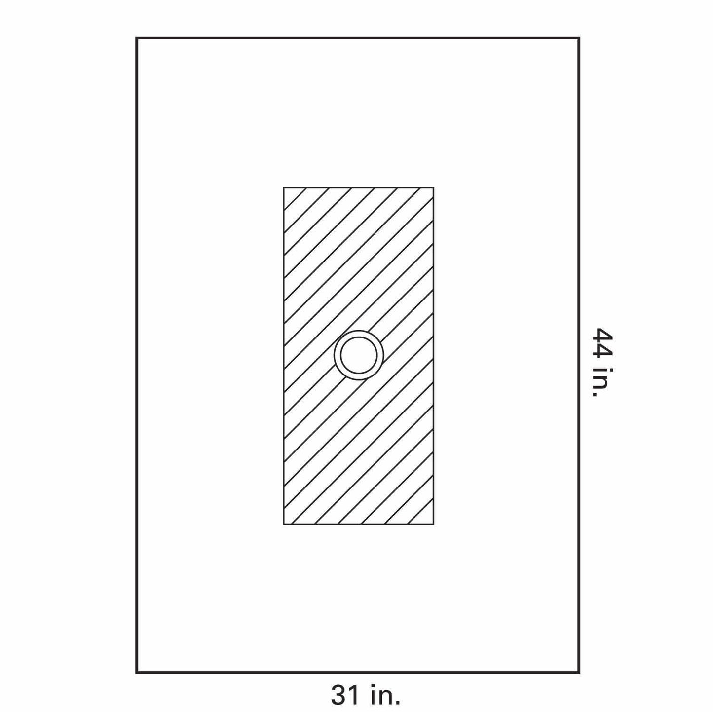 Cardiovascular Drape Brachial Angiography Drape 44 W X Inch
