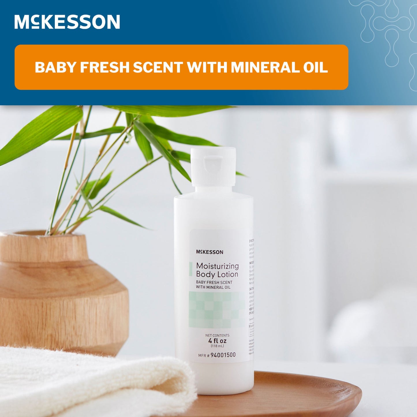 McKesson Hand and Body Moisturizer, bottle