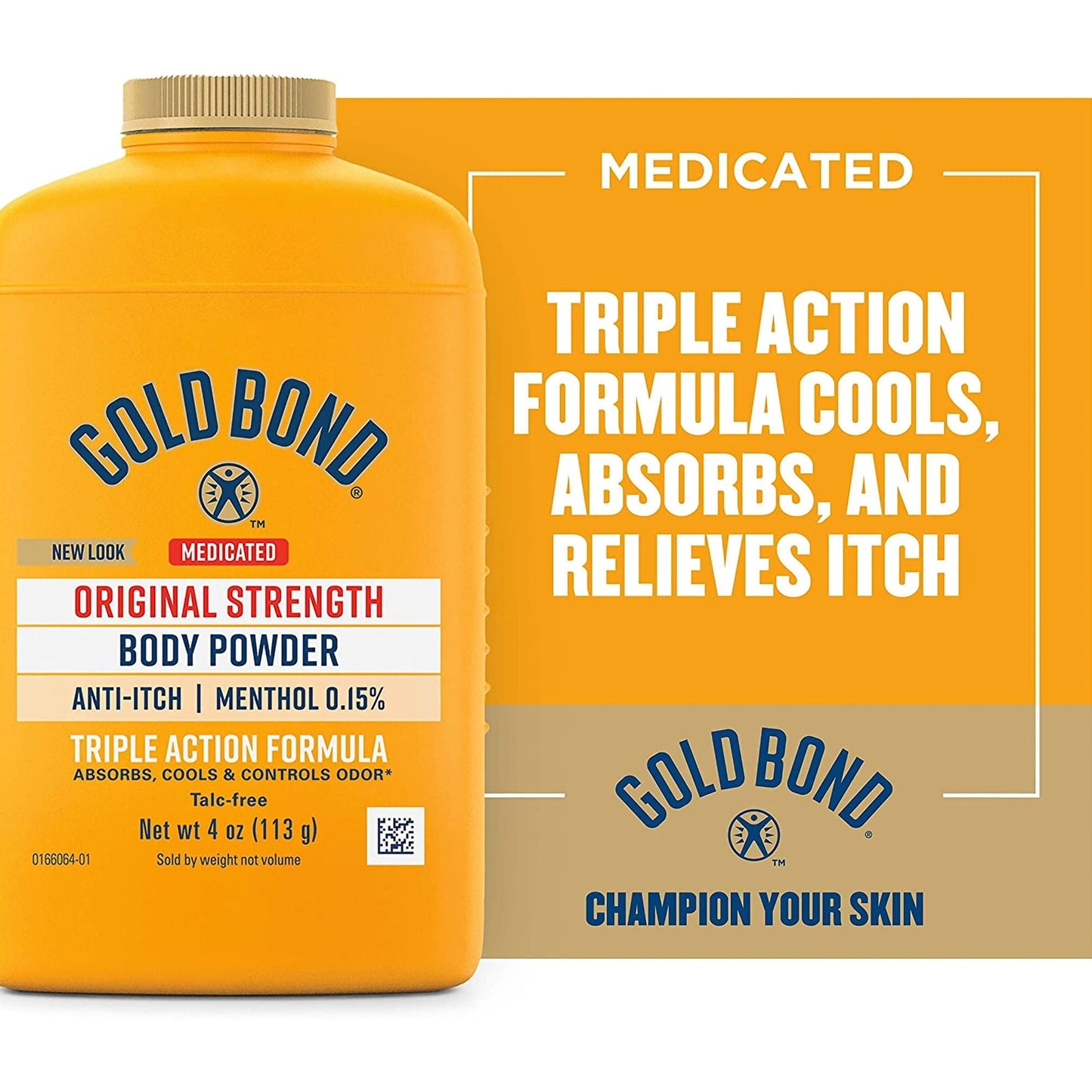 Gold Bond® Original Strength Medicated Body Powder, Shaker Bottle