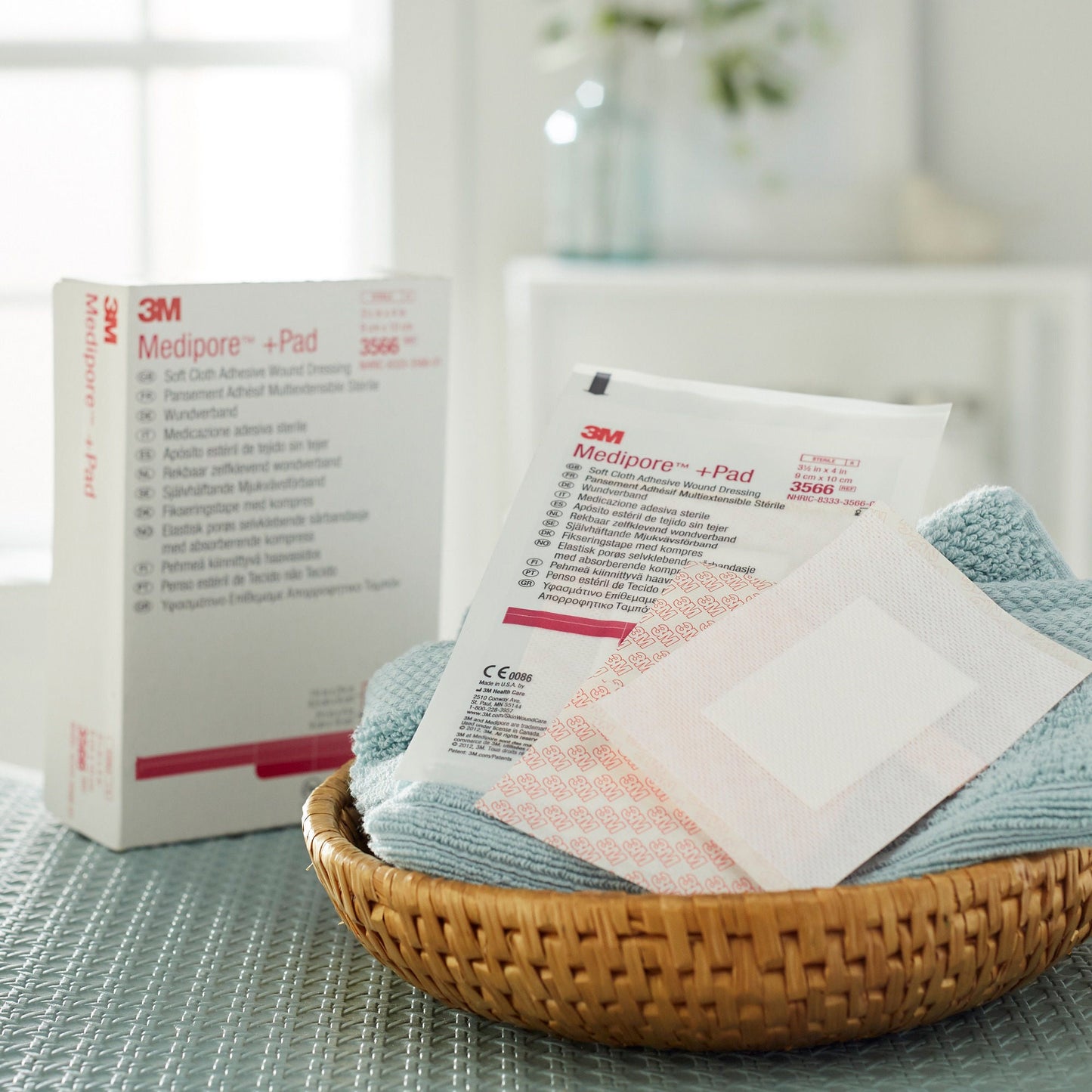 3M™ Medipore™ +Pad Soft Cloth Dressings