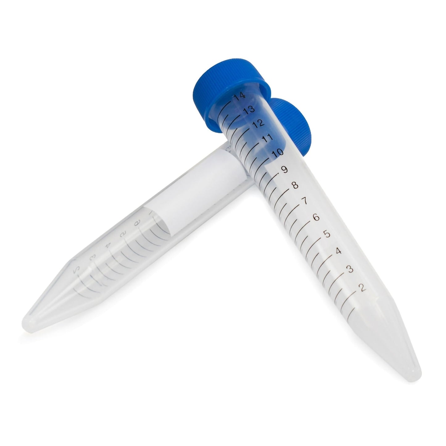 McKesson Centrifuge Tube, 15 mL, Blue Screw Cap