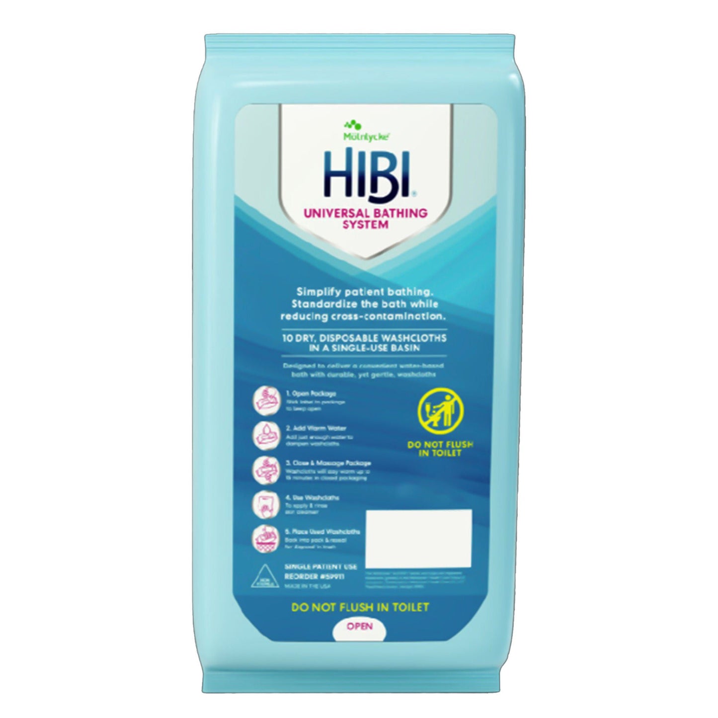 Hibi Personal Cleansing Wipe Soft Pack Unscented