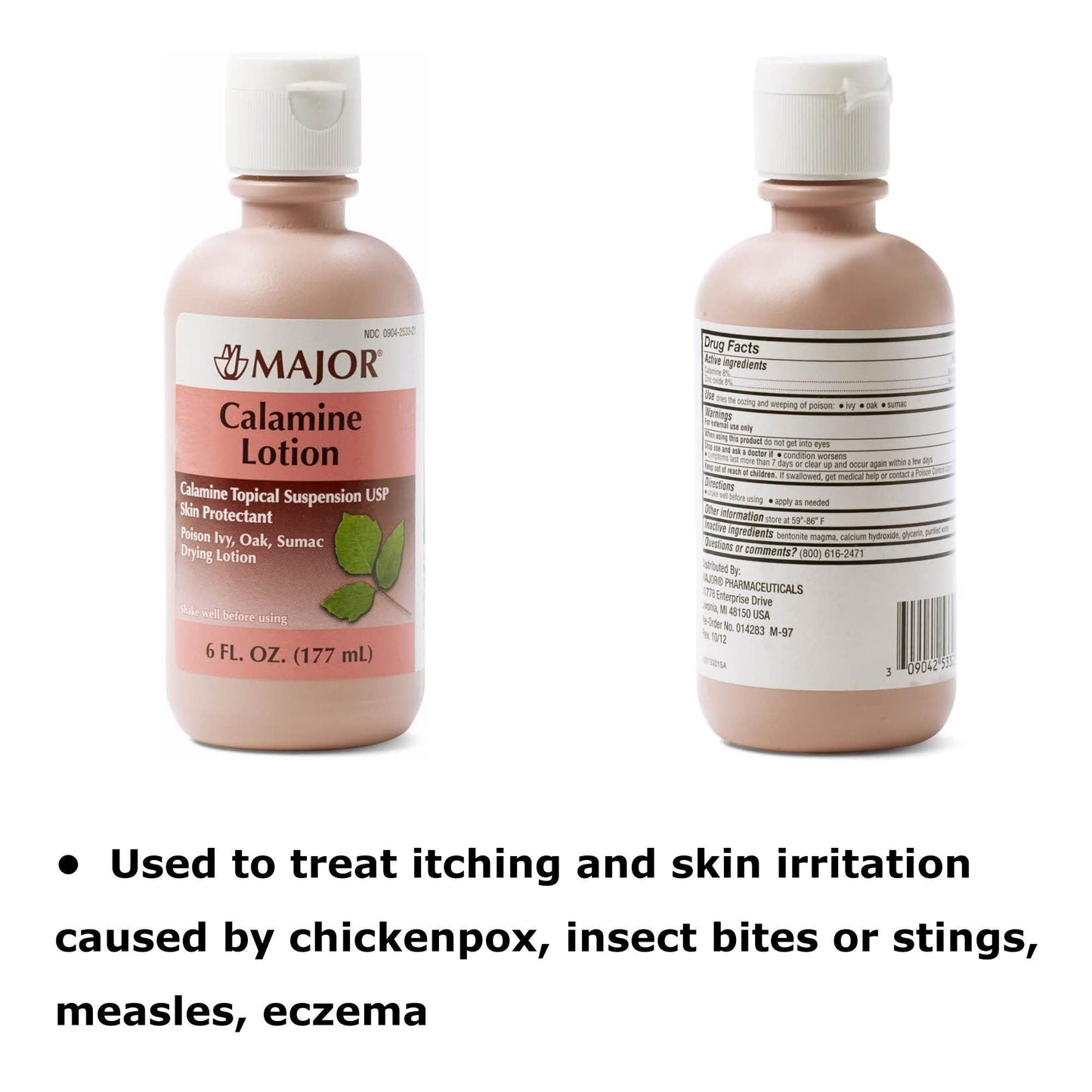 Major® Calamine / Zinc Oxide Itch Relief