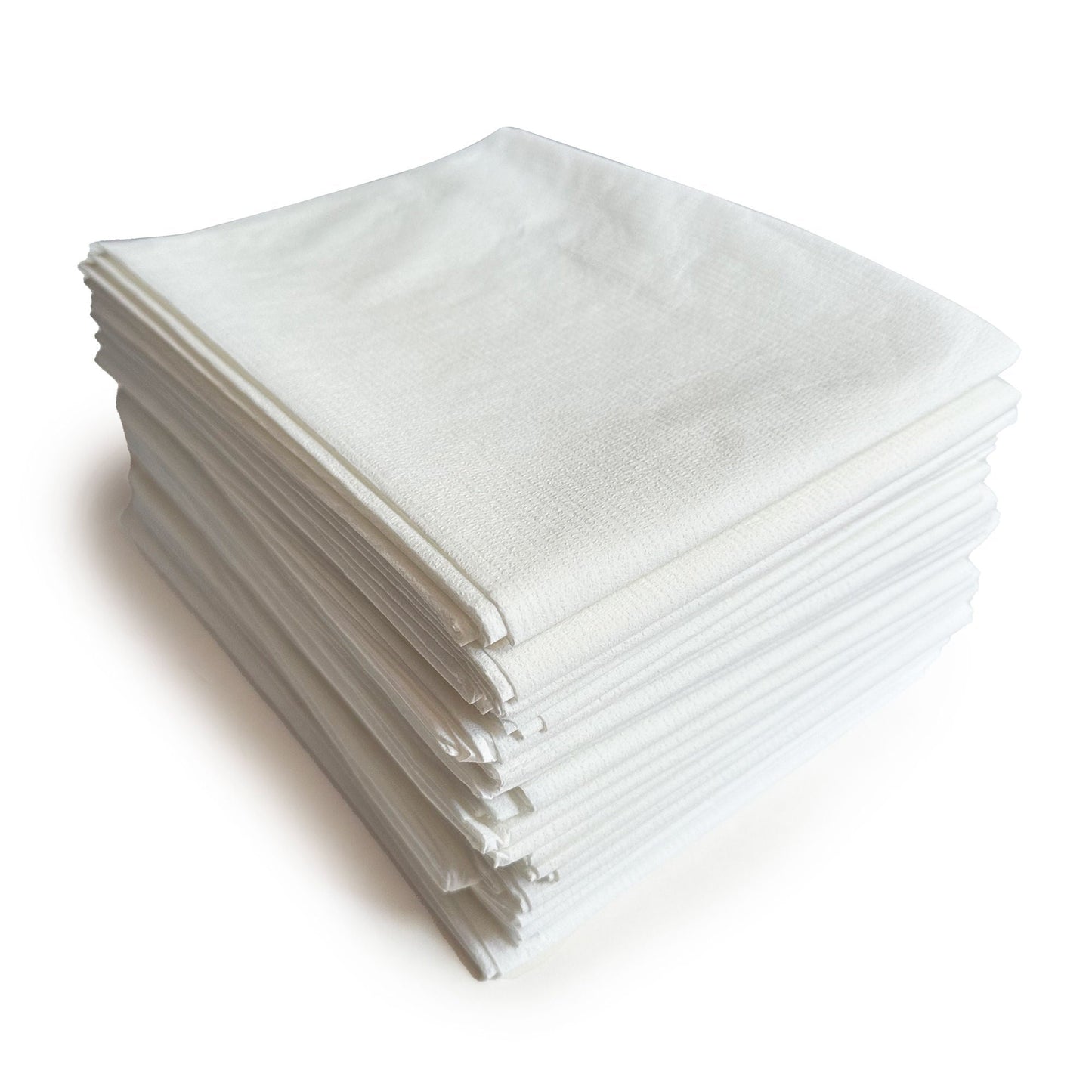 McKesson Pillowcase, Disposable, Standard, White, Tissue/Poly