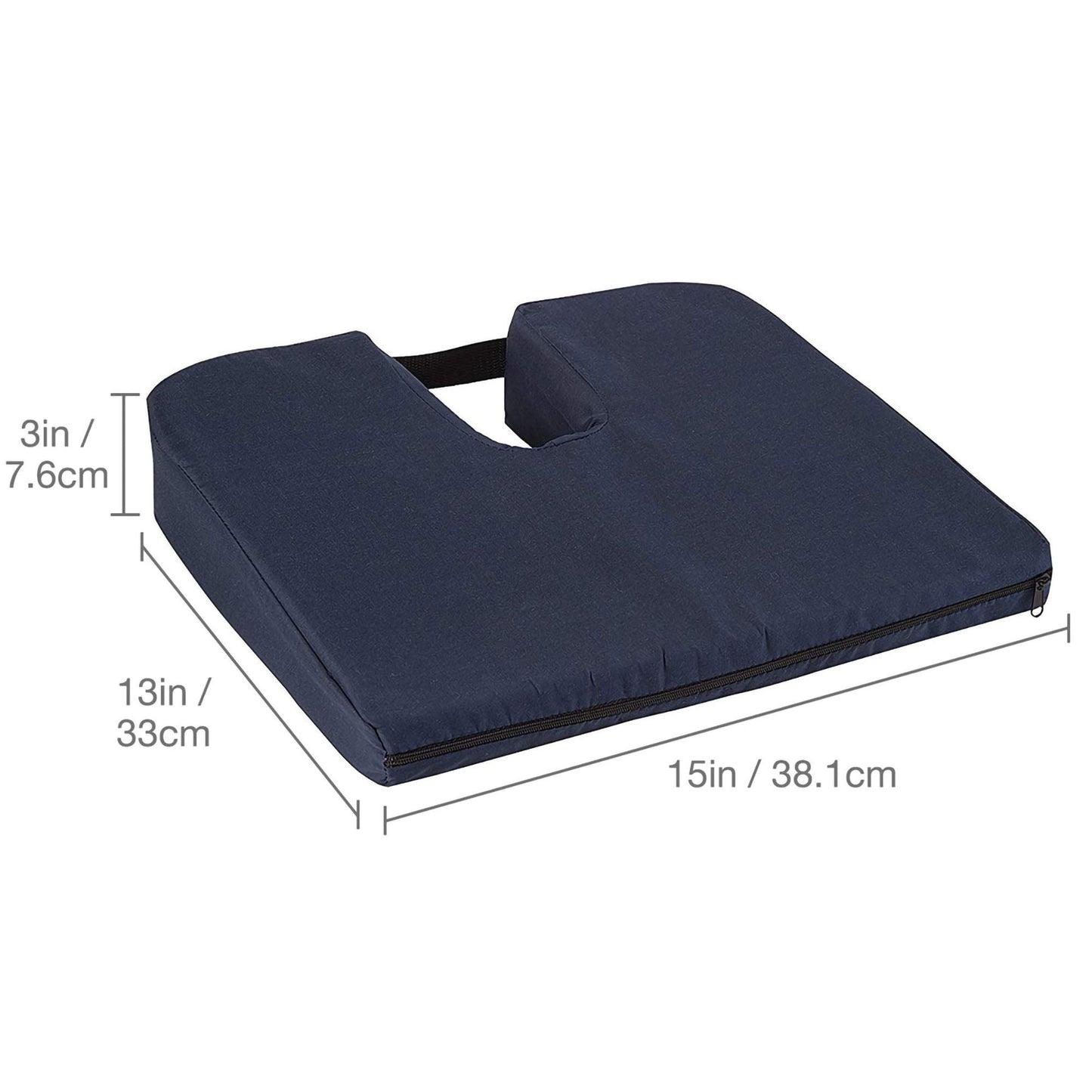 DMI® Coccyx Seat Cushion, Navy